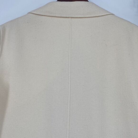 Joseph Double Face Cashmere Wool Blend Cenda Full Length Long Coat Open Front XL - Picture 10 of 16